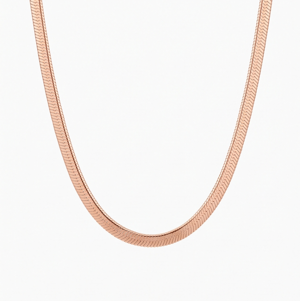 Classic Herringbone Necklace