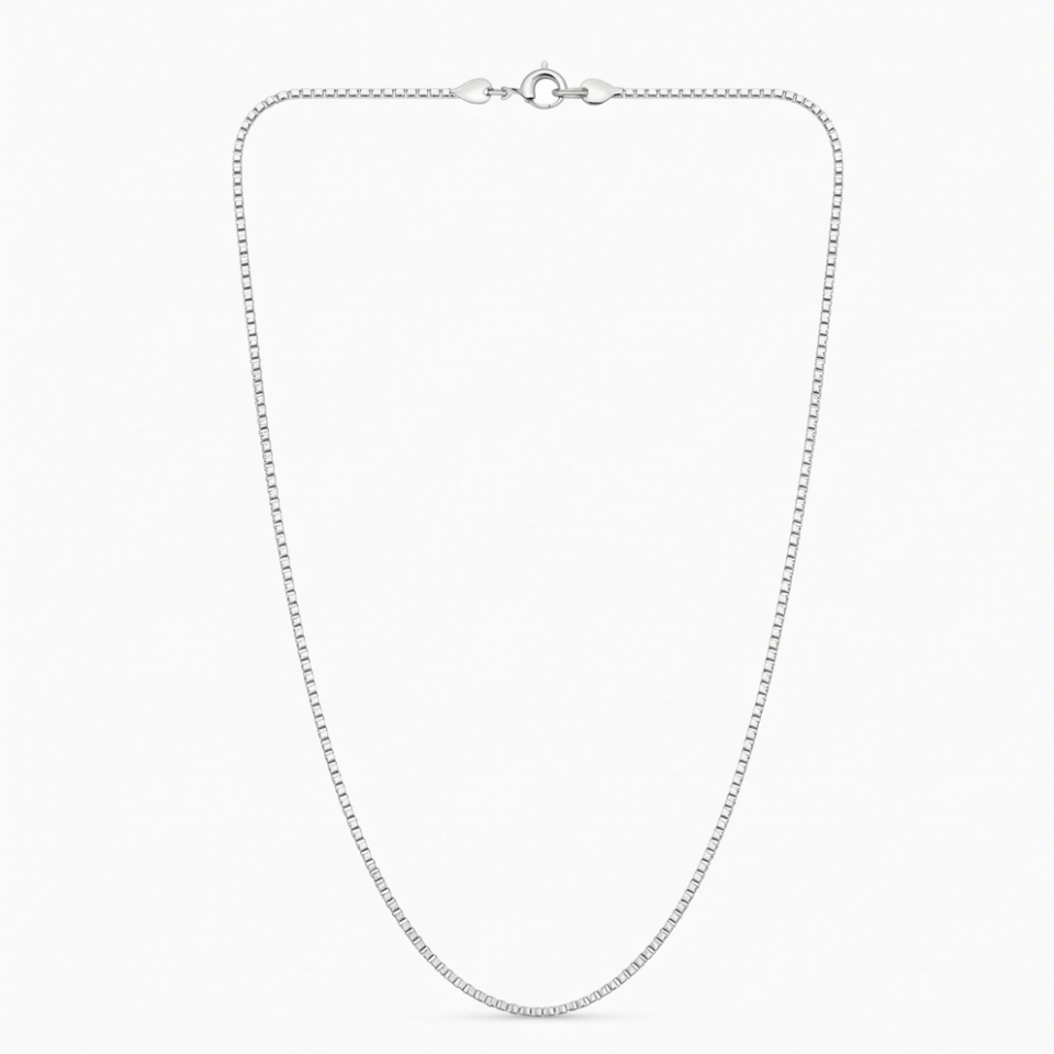 Fine Box Chain Necklace