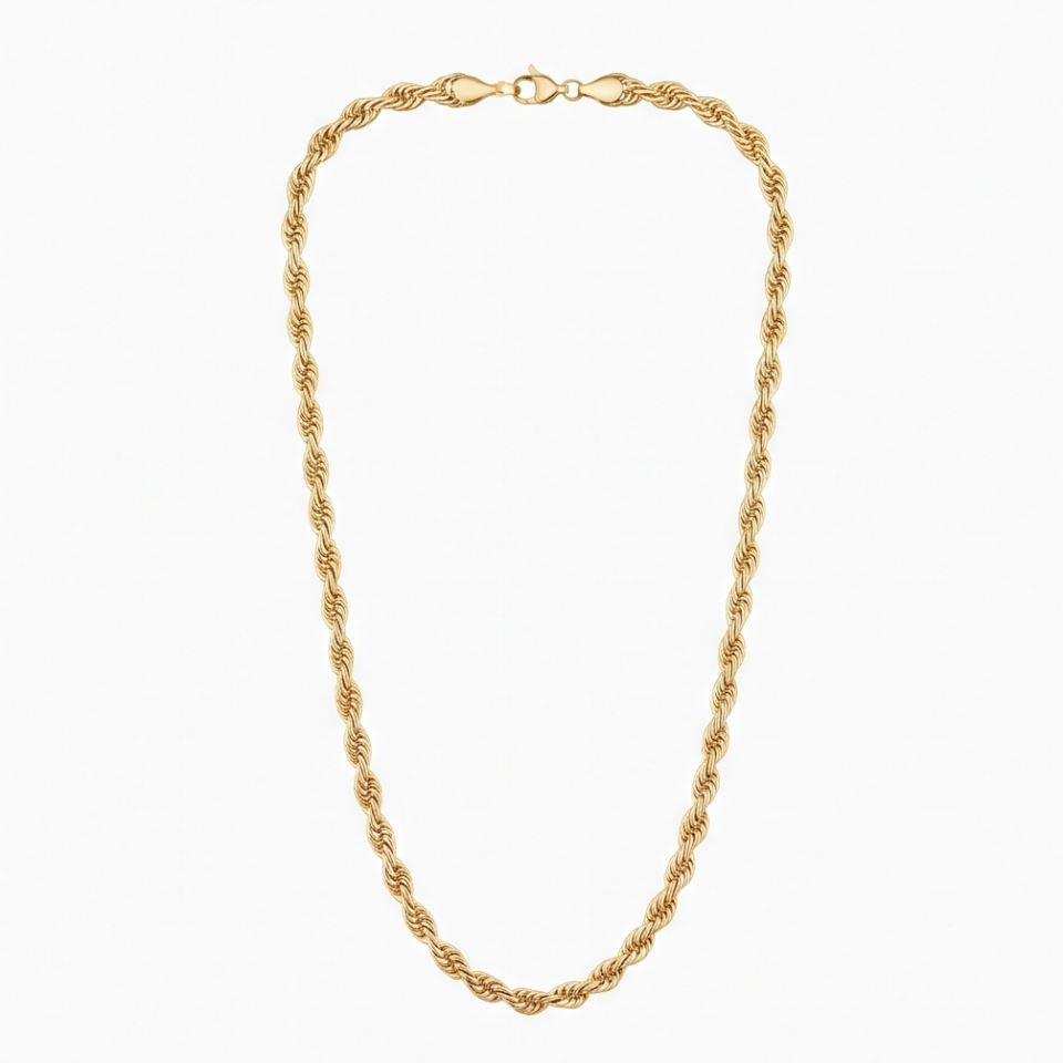 Twisted Rope Necklace