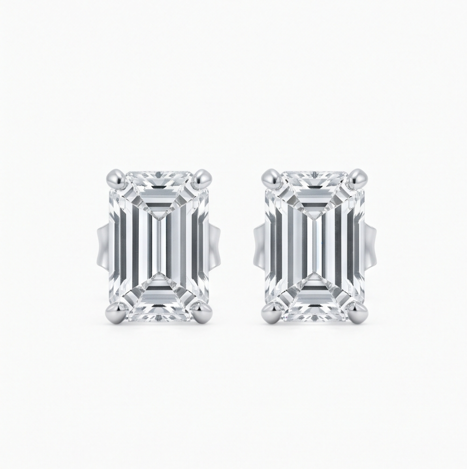 Diamond Stud Earrings