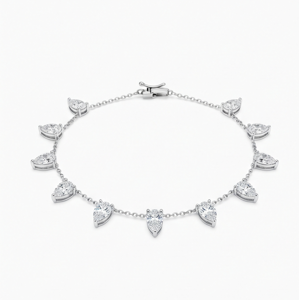 Diamond Drop Bracelet