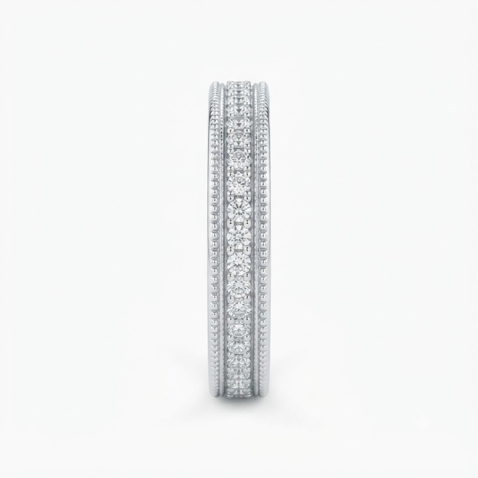 Milgrain Edge Band